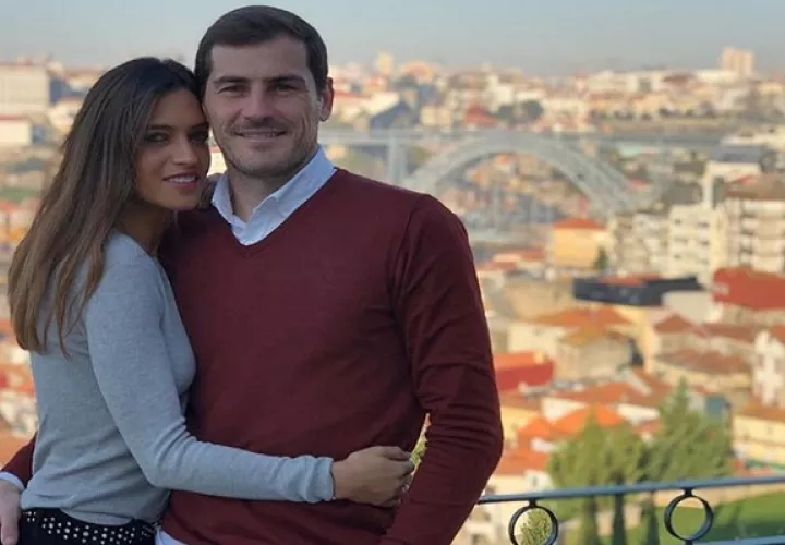 Iker junto a Sara Carbonero.