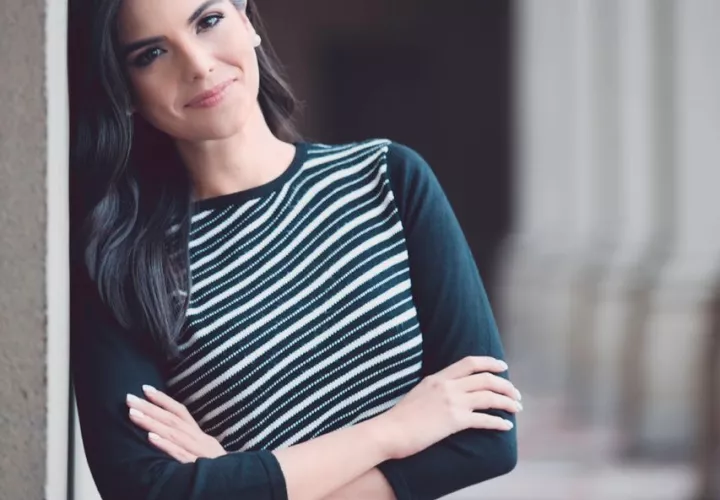 Valeria Maduro. No cesa de dar gracias diariamente por este invaluable regalo que es la vida. Goza cada segundo del día y trata de administrarlo lo mejor posible. Foto: Cortesía.