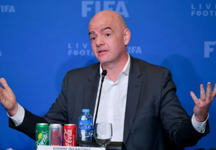  El presidente de la FIFA, Gianni Infantino. Foto:EFE