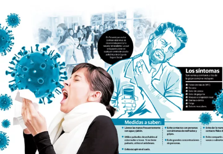 En el 2009 se presentó la mayor cantidad de casos de influenza A (H1N1).