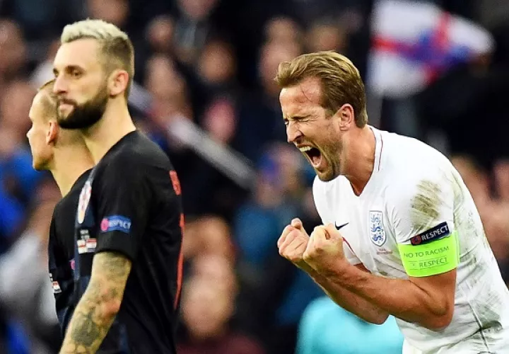 Harry Kane se lució.