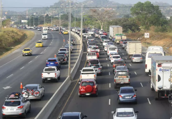 El primer tramo de inversión de carriles es desde el puente de las Américas hasta Arraiján cabecera.