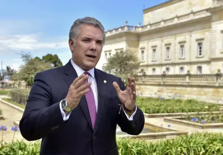 La seguridad del presidente, señaló que las autoridades analizan todos los factores que puedan alterar su protección del presidente Iván Duque. FOTO/EFE