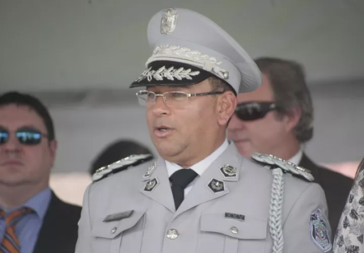 Jacinto Gómez, comisionado de la Policía Nacional. Foto de archivo
