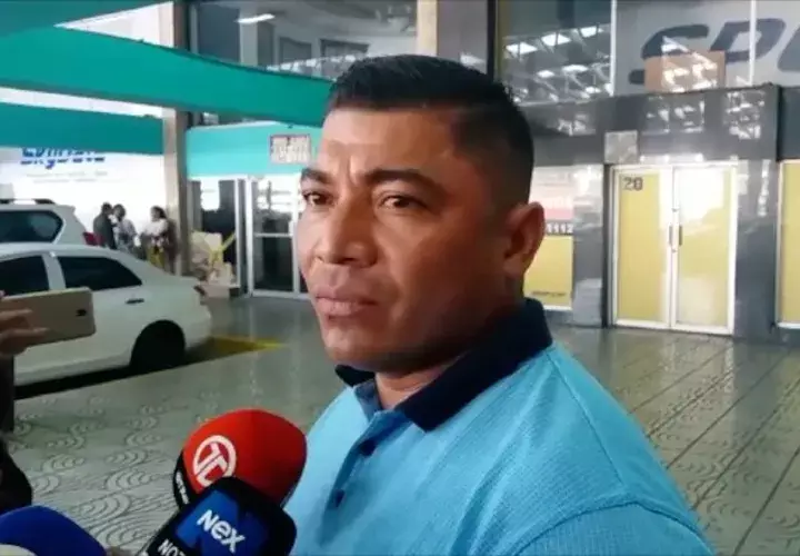 Jaime Agrazal rindió declaraciones a los medios a su salida del SPA en Plaza Ágora.