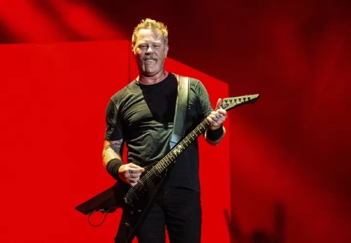 James Hetfield.  AP
