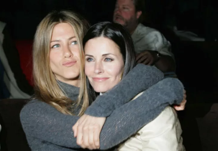 Jennifer Aniston y Courteney Cox. 