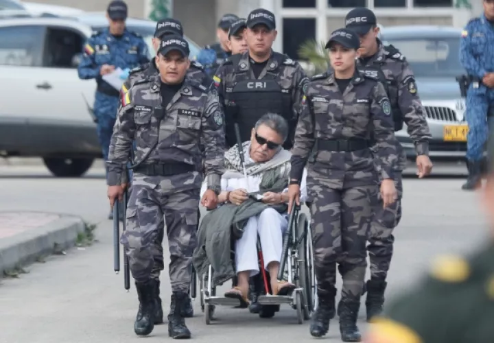 El pasado 15 de mayo la Justicia Especial para la Paz (JEP) le concedió la garantía de no extradición y ordenó a la Fiscalía su libertad inmediata. FOTO/EFE