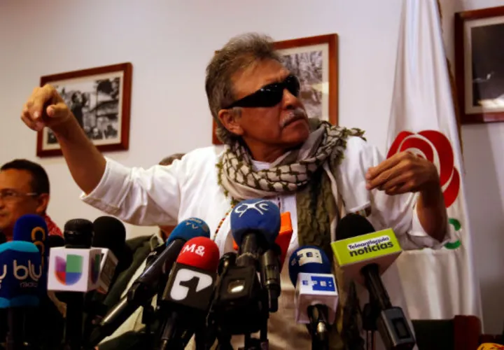 Seuxis Paucias Hernández, alias "Jesús Santrich" el pasado 30 de mayo, recuperó la libertad. Foto. Archivo/Ilustrativa.