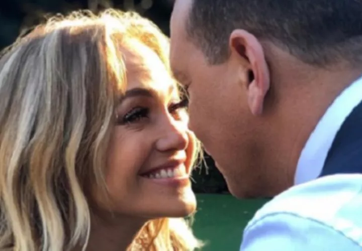  Jennifer López y Alex Rodríguez. 