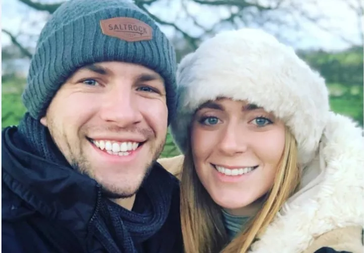 Joe Watts y su novia. Foto. Instagram