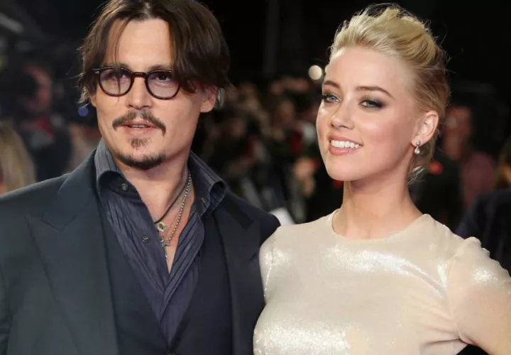 Johnny Depp y Amber Heard.