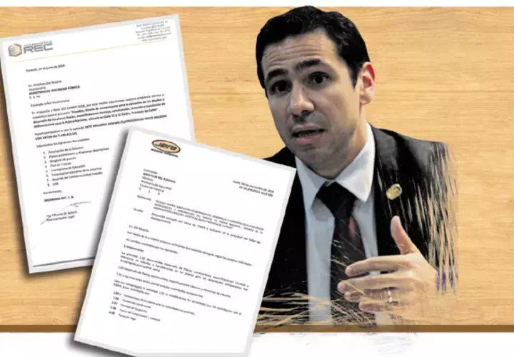 El titular del Ministerio de Seguridad Pública (Minseg), Jonathan Del Rosario