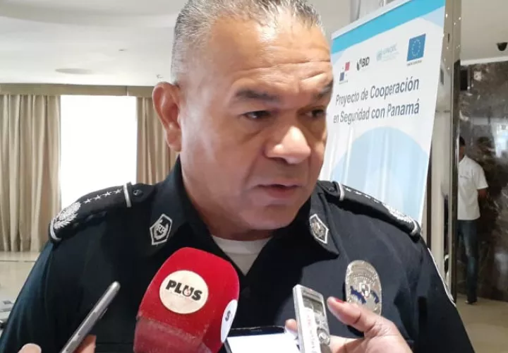 Jorge Miranda, director de la Policía Nacional.