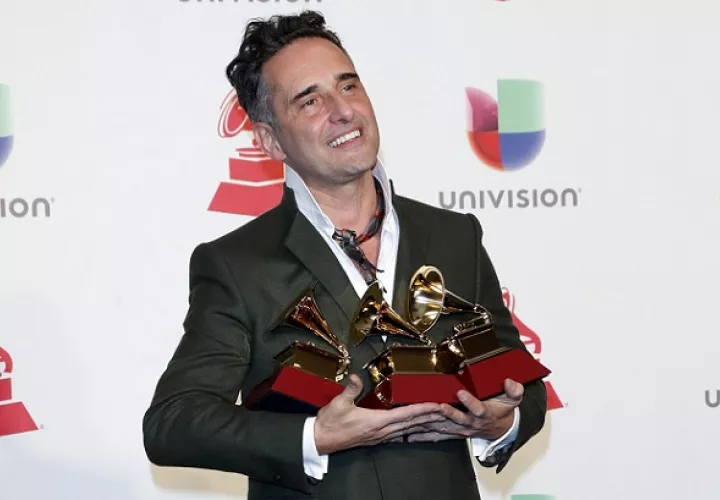 El triple ganador, Jorge Drexler. EFE