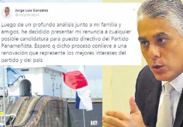 Jorge González fue ministro de Estado en el gobierno de Juan Carlos Varela y aspiraba a seguir dentro de la directiva dentro del Partido Panameñista.