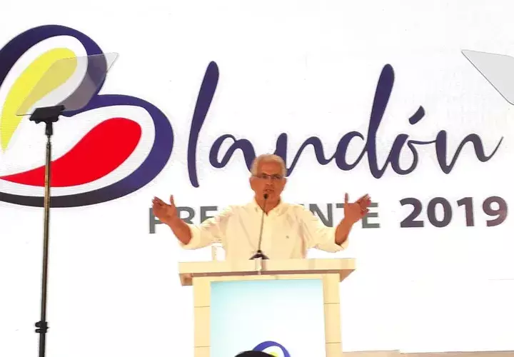 José Blandón, candidato presidencial del Partido Panameñista