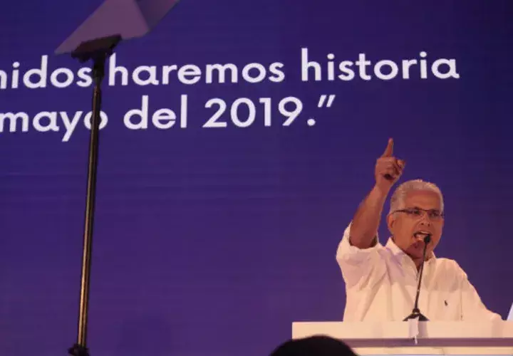 Candidato a la presidencia, José Isabel Blandón. 