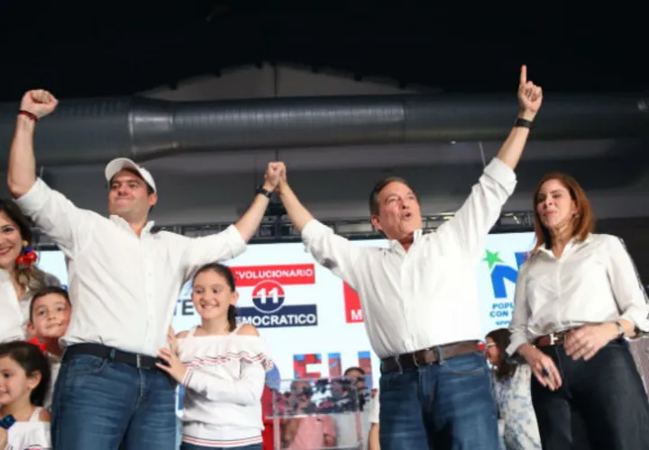 José Gabriel Carrizo, compañero de fórmula de Laurentino Cortizo, es citado por supuesta violación al Código Electoral. Foto: Panamá América.