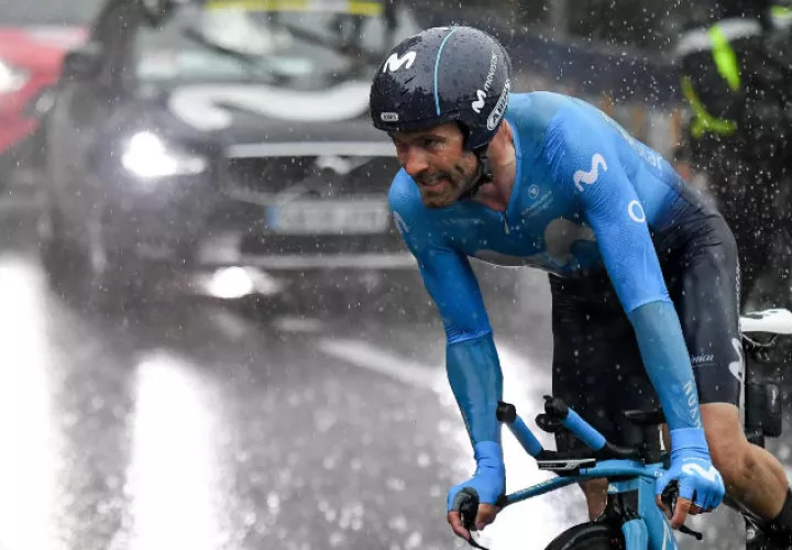 José Joaquín Rojas en una etapa del Giro Foto EFE