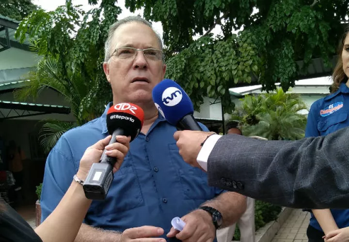 José Luis Fábrega, alcalde de Panamá.