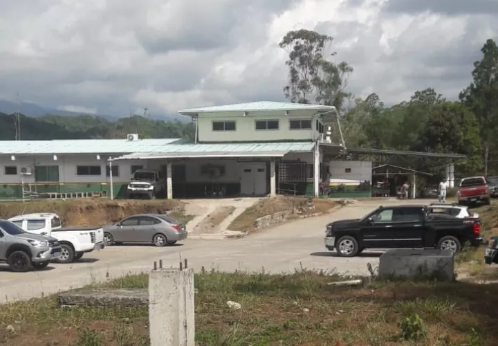 Puesto de Salud en Río  Sereno donde fue atendido el joven. Foto: José Vásquez.