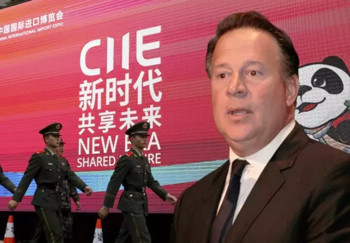 Juan Carlos Varela y su apoyo a la expansión de una 'China imparable'. Foto: Panamá América.