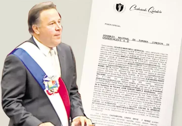 Presidente Juan Carlos Varela. 