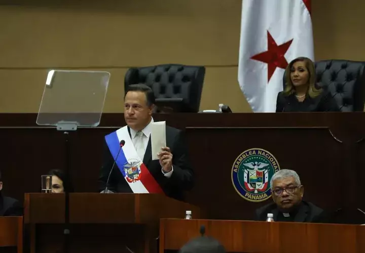 Presidente Juan Carlos Varela. 