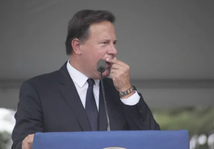 A pesar de la difícil situación que pasa el pueblo panameño, Juan Carlos Varela ha dicho que "ha cumplido" en su gobierno.