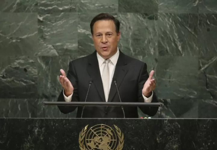 Juan Carlos Varela, presidente de Panamá.