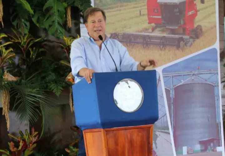 Presidente Juan Carlos Varela. 