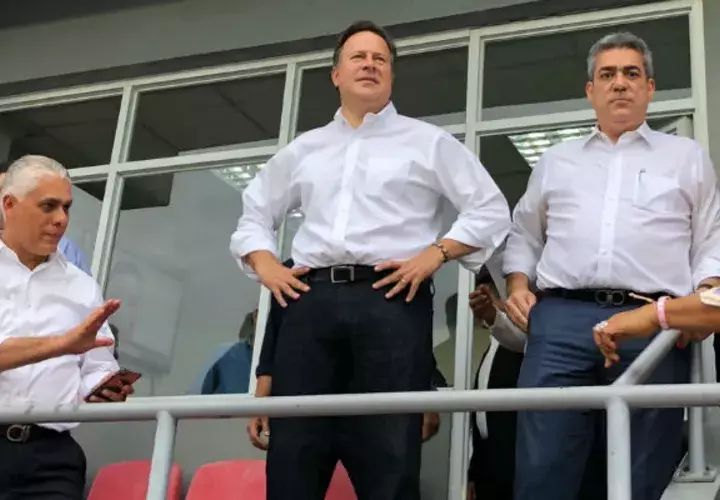 Presidente Juan Carlos Varela. 
