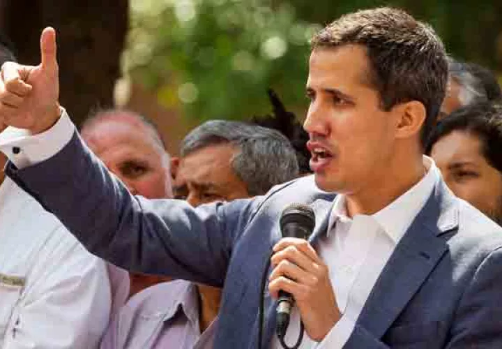 Juan Guaidó fue detenido luego de que el pasado viernes, en otro cabildo abierto en Caracas, se mostró dispuesto a llenar el vacío de poder que -a su juicio- hay en Venezuela. FOTO/EFE
