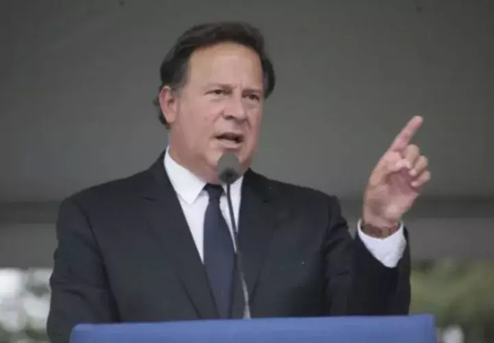 Juan Carlos Varela, presidente de la República de Panamá. 
