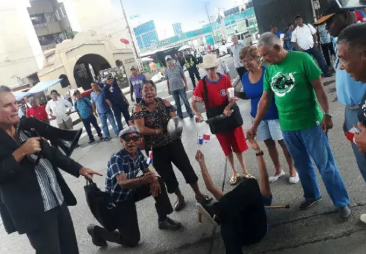 La plaza 5 de Mayo será el centro de su protesta callejera. /Foto Cortesía