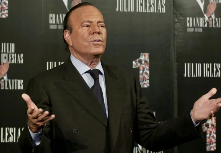 Julio Iglesias. Foto: Archivo