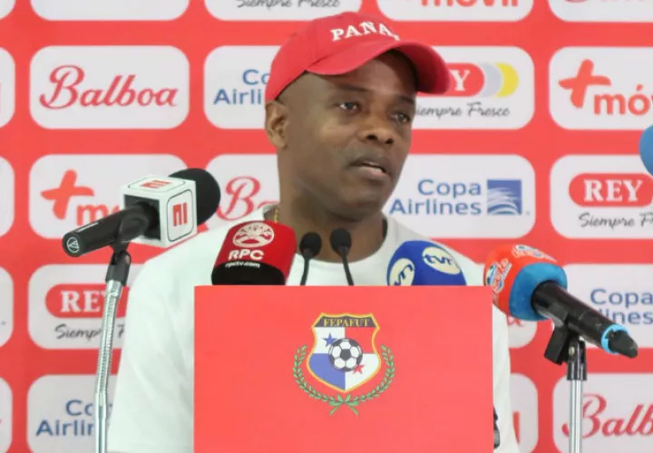 Julio César Dely Valdés técnico de Panamá. Foto:Anayansi Gamez