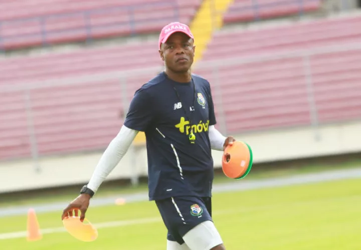 Julio Dely, técnico de la selección de Panamá. Foto Anayansi Gamez