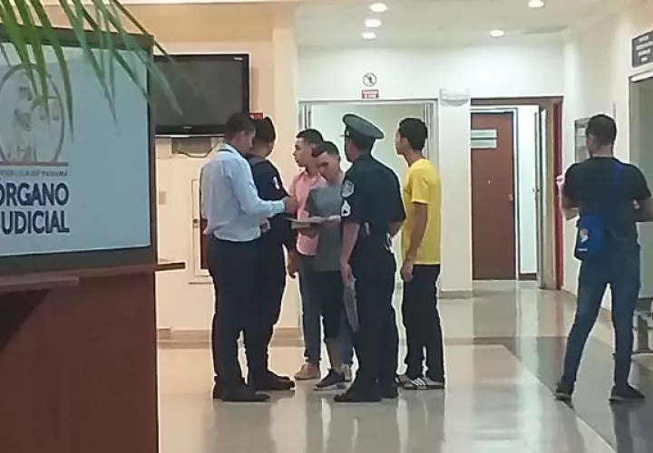 La audiencia se realizó en el Tribunal Superior del SPA en Chiriquí. Foto: José Vásquez.