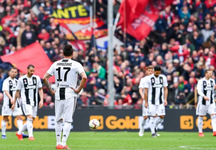 La derrota no afecta el liderato  de la Juventus.
