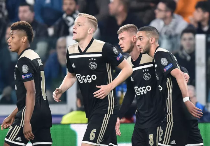 Ajax fue una pesadilla en los dos partidos. Foto  AP