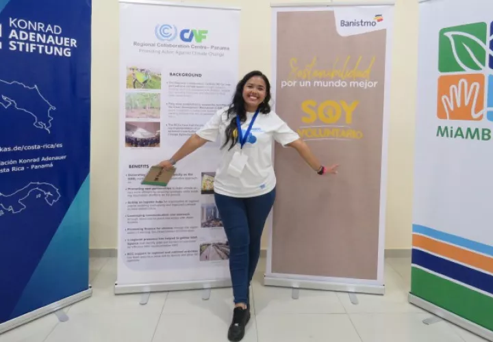 'Los países necesitan regulaciones firmes para afrontar el cambio climático hacia una economía descarbonizada', dice la joven.  Cortesía 