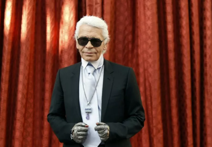Karl Lagerfeld. AFP