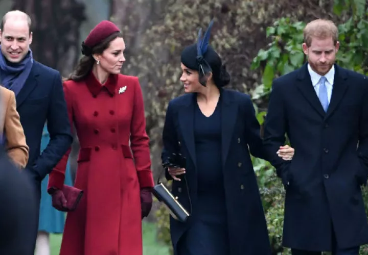 La duquesa de Cambridge y la duquesa de Sussex.