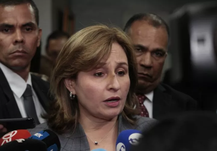La procuradora de la nación, Kenia Isolda Porcell, es señalada por manejos irregulares como funcionaria en este Gobierno. /Foto Víctor Arosemena