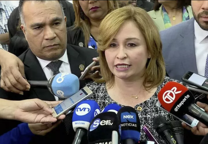 Kenia Porcell fue designada como jefa del Ministerio Público por el entonces presidente Juan Carlos Varela. Foto: Panamá América.