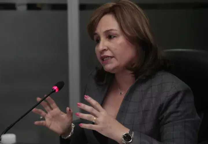 Kenia Isolda Porcell, procuradora general de la nación.