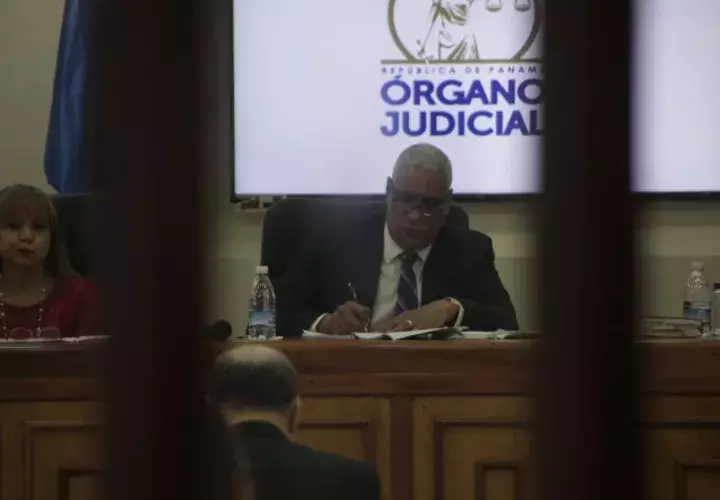 La audiencia se realizó a puerta cerrada y la misma estuvo dirigida por el magistrado Jerónimo Mejía.