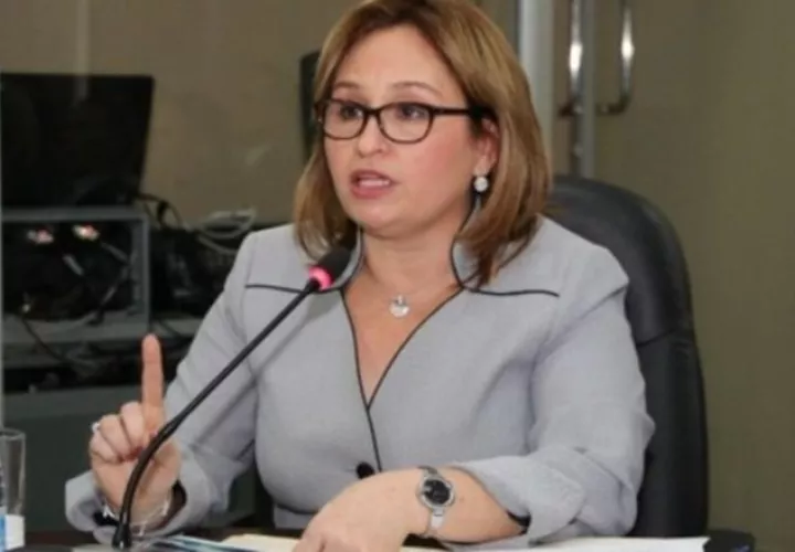 Kenia Isolda Porcell, jefa del Ministerio Público.